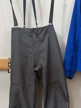Arc'teryx Black Men's Pants with Adjustable Suspenders